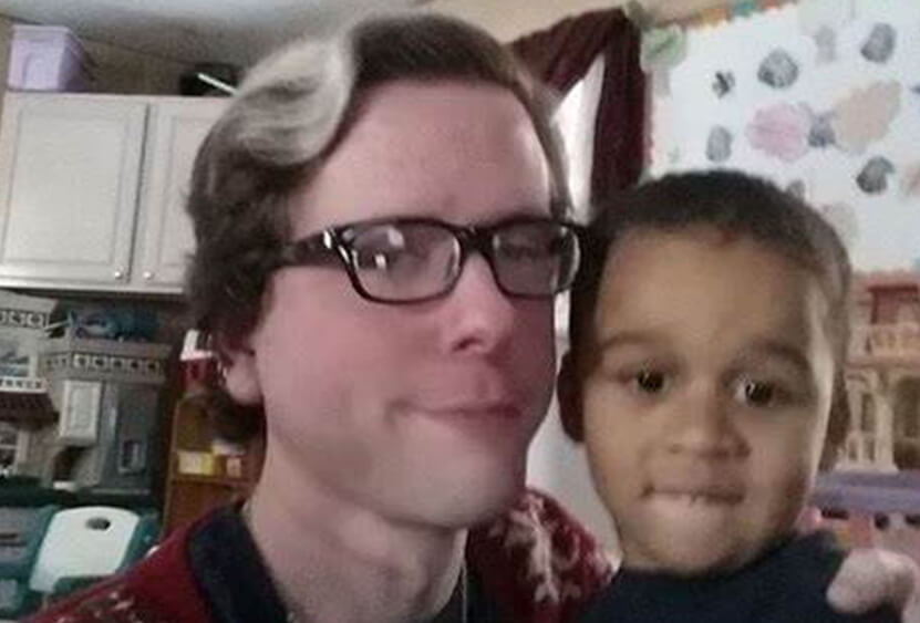 son and father image